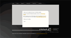Desktop Screenshot of group41inc.com